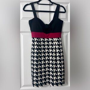 Love Culture Black, White, and Red Dress